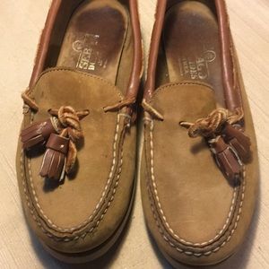 Sebago docksides leather loafers